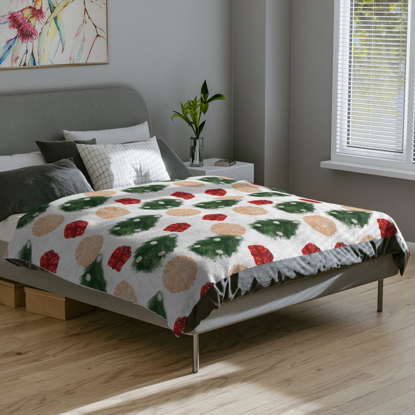 Christmas Minky Blanket