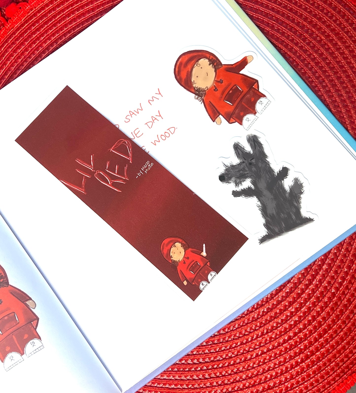 LIL RED BOOKMARK