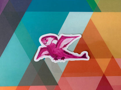 ROSEY the  Dino Vinyl Sticker