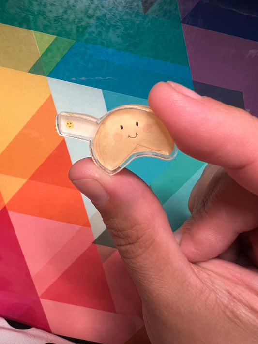 Fortune Cookie Pin