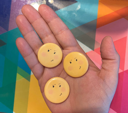 Smiley Face Button